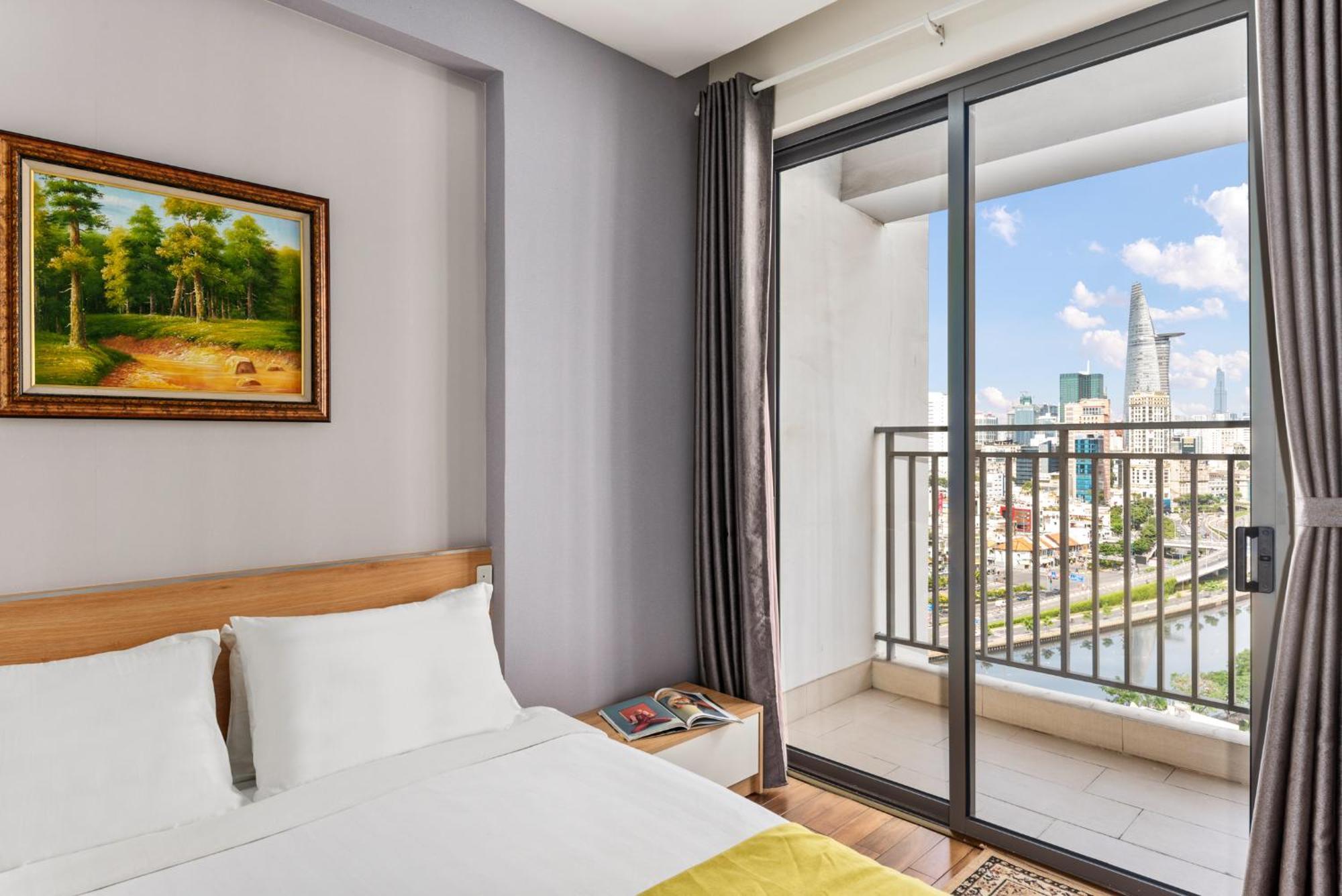 Stellar Cbd Rivergate Apartment - Pool - Free 4G Sim For 3 Nights Ho Chi Minh-stad Buitenkant foto