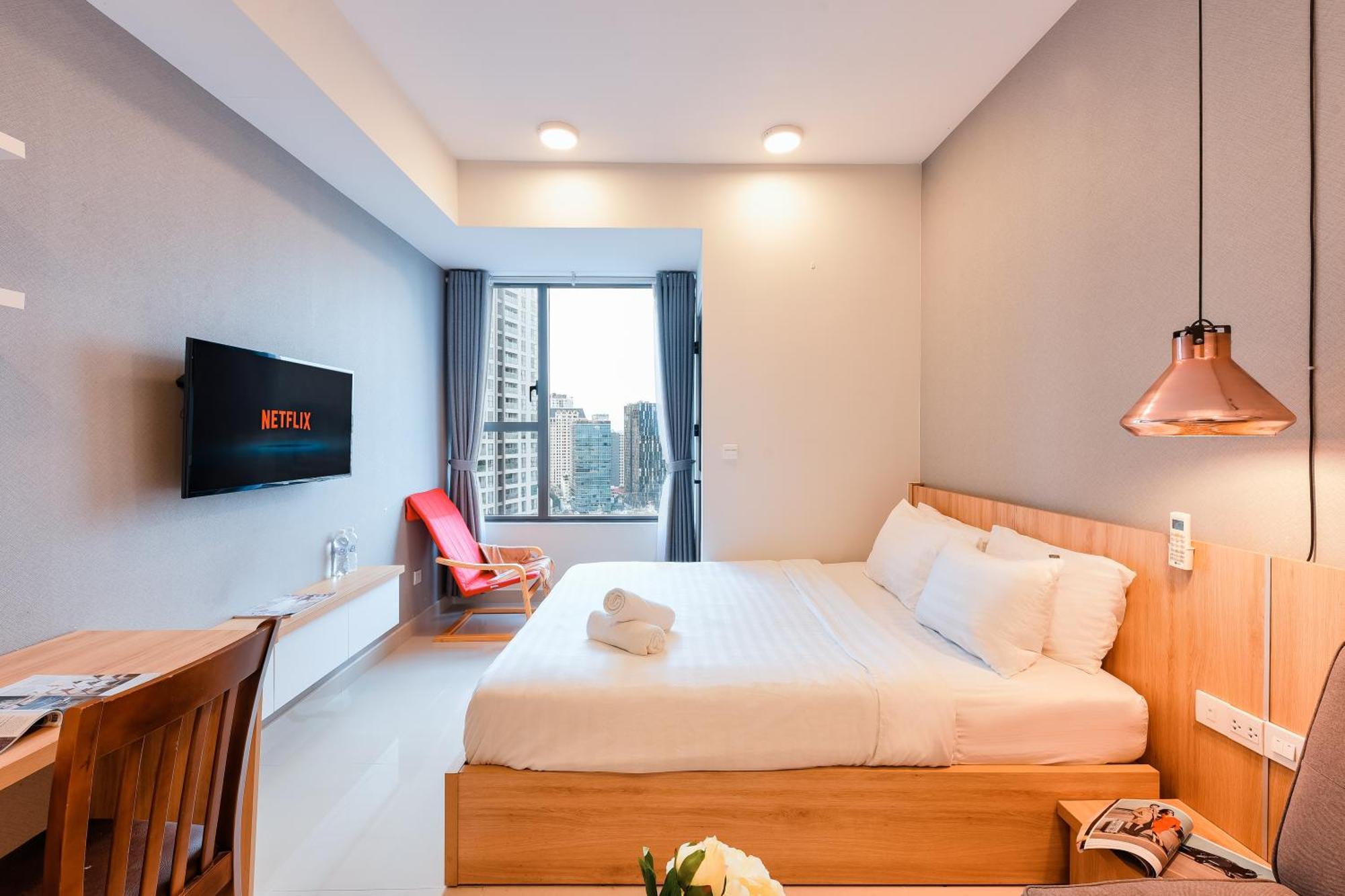 Stellar Cbd Rivergate Apartment - Pool - Free 4G Sim For 3 Nights Ho Chi Minh-stad Buitenkant foto