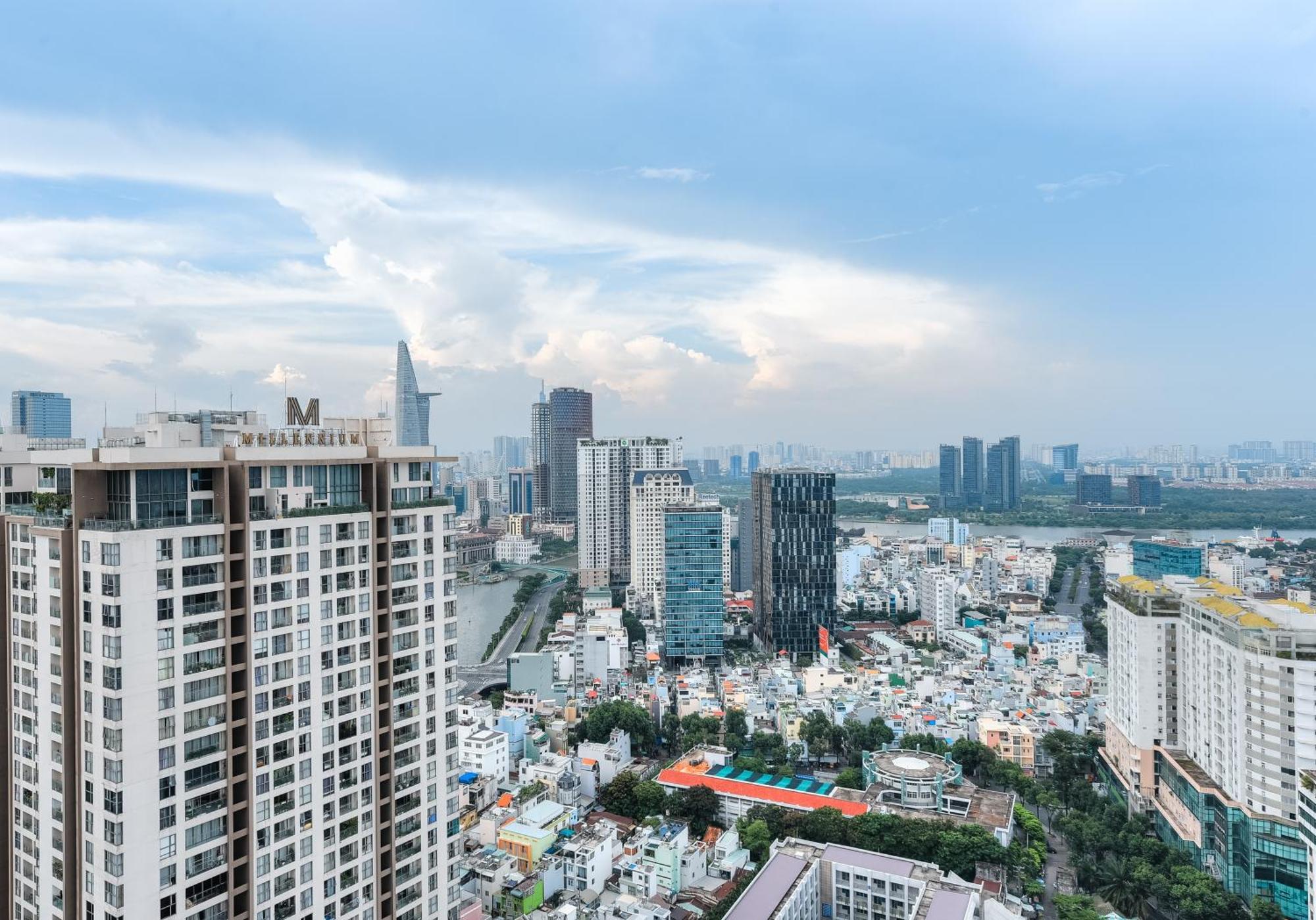 Stellar Cbd Rivergate Apartment - Pool - Free 4G Sim For 3 Nights Ho Chi Minh-stad Buitenkant foto