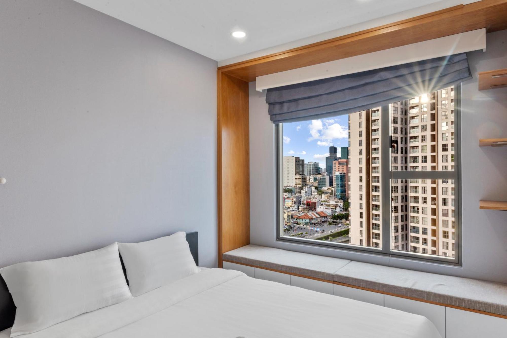 Stellar Cbd Rivergate Apartment - Pool - Free 4G Sim For 3 Nights Ho Chi Minh-stad Buitenkant foto