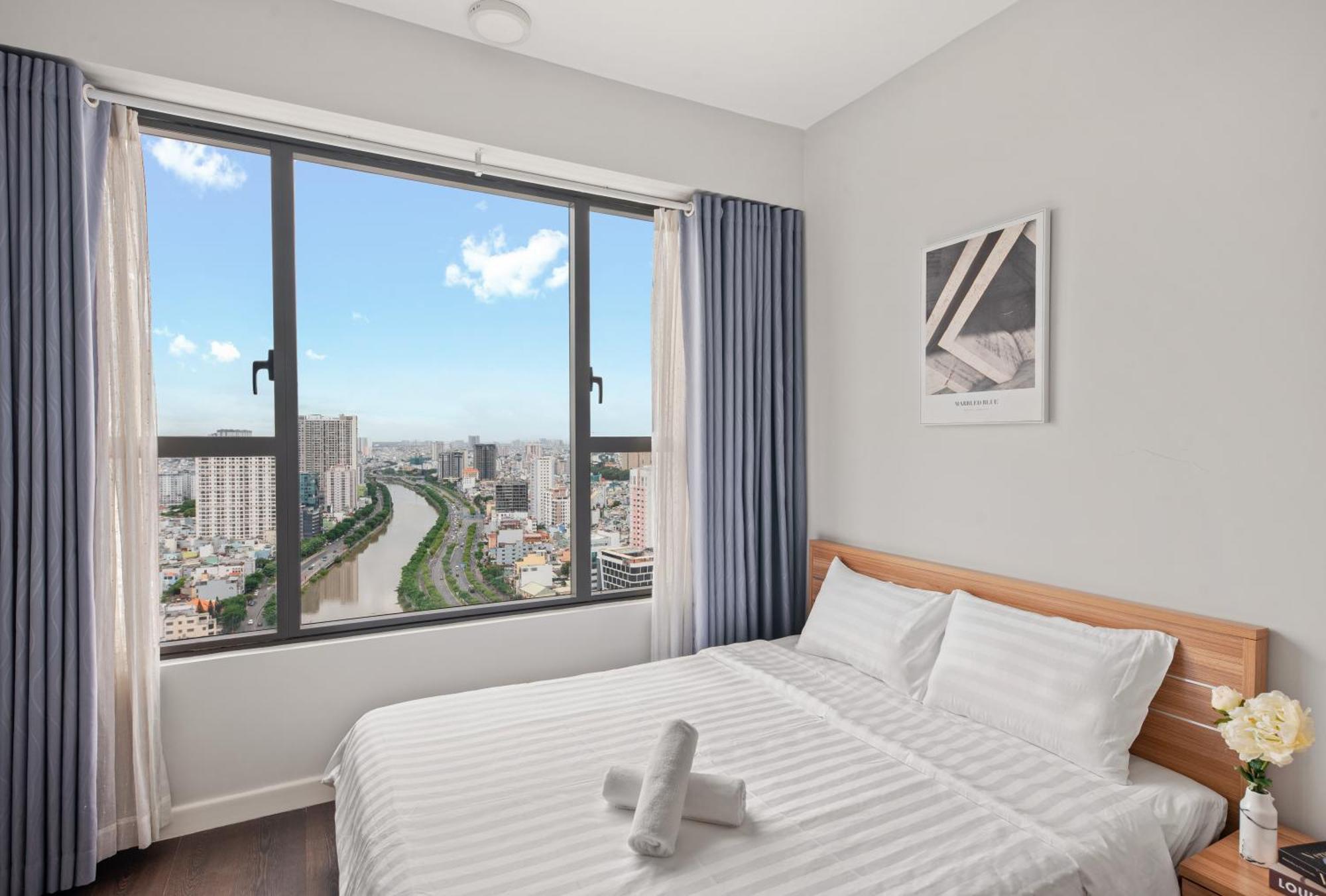 Stellar Cbd Rivergate Apartment - Pool - Free 4G Sim For 3 Nights Ho Chi Minh-stad Buitenkant foto